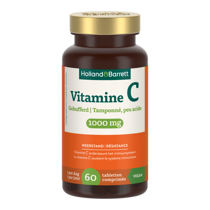 Holland & Barrett Vitamine C Gebufferd 1000mg - 60 tabletten